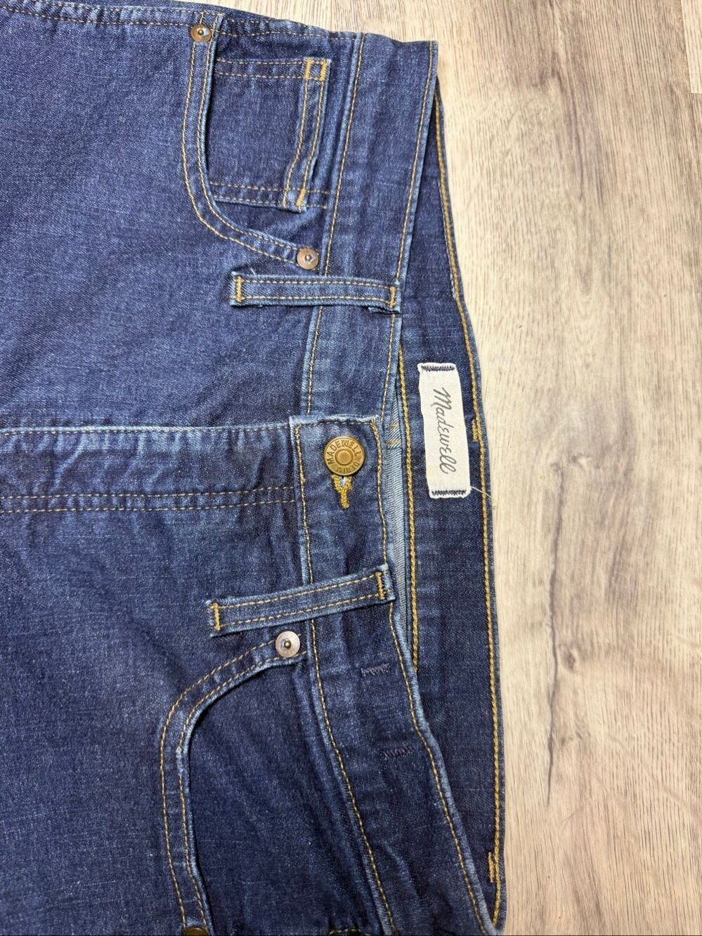 Madewell Jeans Womens 29 Blue Dark Wash Skinny High Rise Stretch Denim - Picture 3 of 9